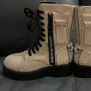 Dolls Kill Billionaire Bling Boots